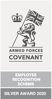 Armed Forces Covenant - Employer Recognition Scheme - Silver Award 2020